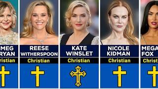 Top 200 CHRISTIAN Actresses in Hollywood Revealed!