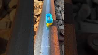 Train vs Sharpener  #railtrack #railwayline #railaddictrik #railway #railwaytrack #railwayroute