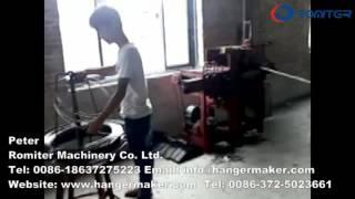 Laundry Wire Hanger Making Machine in Hanger Factory-Romiter Machinery