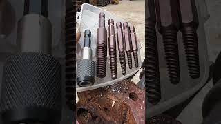 Broken screw extractor #Good tools to share #Easy to remove broken screws