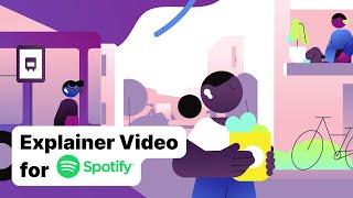 Best Explainer Video Example | Spotify Advertising | Ad Studio | Vidico