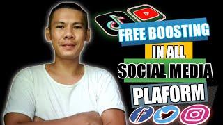 FREE LEGIT BOOSTING IN ALL SOCIAL MEDIA PLATFORMS