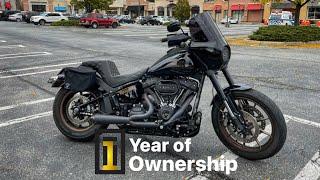 2020 Harley Davidson low rider s 1 year of ownership