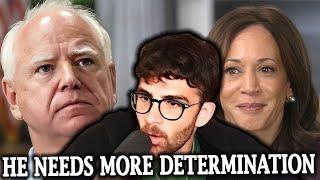 Harris And Walz Break Down The Tensions In Israel | Hasanabi Reacts