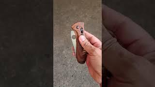 Bone Collector 15020-2 Walnut Wood (3.36" Plain) #edc #everdaycarry #gear #tools #foldingknife