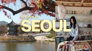 SEOUL VLOG | Cafe hopping in Haebangchon and Seochon, shopping in Seongsu, unboxing Samo Ondoh 