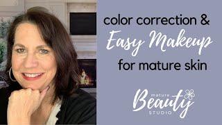 Color Correction and Easy Makeup for Mature Skin | Seint Makeup