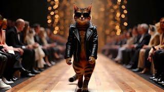 Cats on the Runway Fashion Show - Funny Cats Doing Human Things