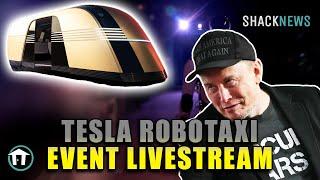 We, Robot - Tesla Robotaxi Event Livestream (VOD)