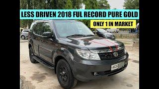 TATA SAFARI STORME SHOWROOM CONDITION 2018, LESS DRIVEN SAFARI STORME WITH RECORDS ONLY 1 PURE GOLD