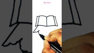 Easy Quran Drawing ️ #shorts #allah #quran #islam