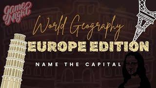 European Capital Cities Challenge - Europe Edition
