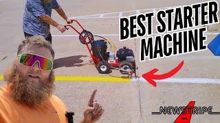 Whats the BEST BUDGET striping machine to START with? Newstripe 4250 Airless Product Review