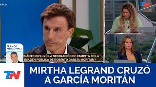 El cruce entre Mirtha Legrand y García Moritán: "Solo importabas porque eras el marido de Pampita"