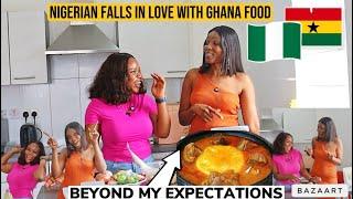 Ghana  FOOD Is Amazing | My Nigerian Friend (RAW & REAL FIRST IMPRESSION ) Of Ghana, Food & People