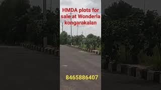 HMDA OPEN PLOTS FOR SALE AT WONDERLA KONGARAKALAN