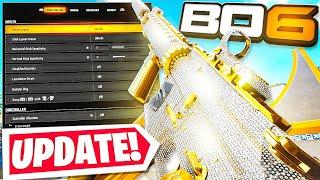 NEW #1 BEST SETTINGS TO USE AFTER UPDATE in BLACK OPS 6! (BO6 Best Controller Settings PS5/XBOX/PC)