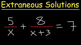 Extraneous Solutions of Rational Equations