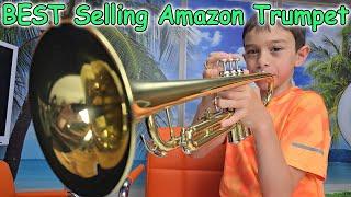 #1 Best Selling Trumpet on Amazon!!! - ETR-380, Golden Eastar Bb Standard Trumpet Set