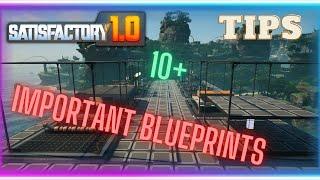 10+ MUST HAVE Blueprint SETS to inspire in Satisfactory 1.0  | Tips and Tricks