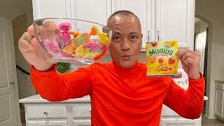  ASMR MAMBA FRUIT CHEWS CANDY (5 FLAVORS) AND EATING SOUNDS  FULL VIDEO  #asmr