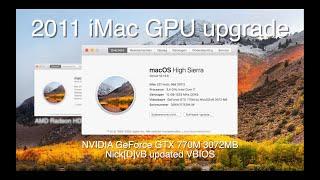 iMac 2011 GPU upgrade to NVIDIA 770M with new VBIOS