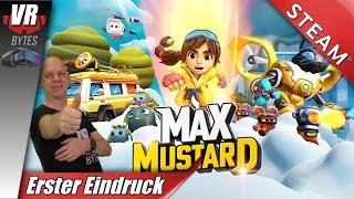 Max Mustard STEAMVR / Deutsch / Erster Eindruck / DPVR E4 Black Edition