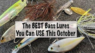 The BEST Bass Lures You Can USE This October