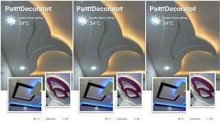 Top 15 letest and Amazing pop and gypsum false ceiling design