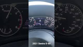 2021 Nissan Sentra 0-60 in sports mode