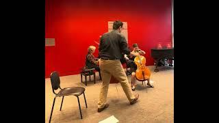 Amit Peled masterclass on Popper Polonaise. Margot Pantoga, cello Kaufman  Music Center