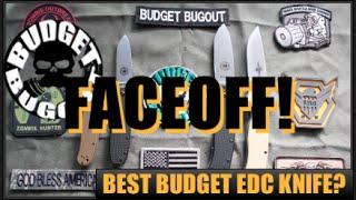Best Budget Everyday Carry (EDC) Pocket Knife FACEOFF: ESEE Zancudo & Avispa Vs Ontario Rat 1 & 2