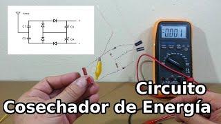 Circuito Cosechador de Energía Electromagnética