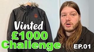 £1000 Vinted Reselling Challenge From Scratch Ep.1