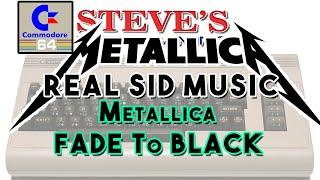 Metallica - Fade to Black - REAL Commodore 64 SID Music - NOT Emulator