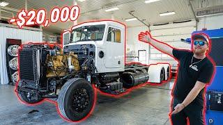 Peterbilt Teardown Begins!! $20,000 in parts Later......