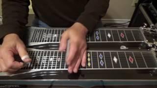 Knee Lever Only Lick & A Little Theory | Pedal Steel Guitar Lesson