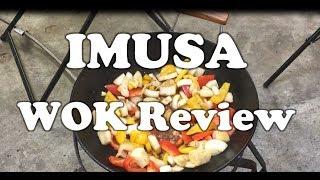 IMUSA Cast Iron Wok  Review & Season Use Clean - Teach a Man to Fish