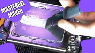 Cooler Master MasterGel Maker - Thermal Paste Showdown -  Review & Test Results