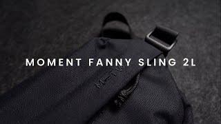 The Perfect Minimalist Camera Bag! // Moment Fanny Sling 2L