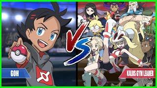 Pokemon Battle Series: Goh Vs All Kalos Gym Leaders