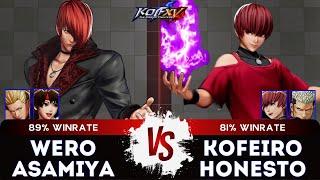 KOF XV️WERO ASAMIYA (Yuri/Benimaru/Iori) vs KOFEIRO HONESTO (Chris/Goenitz/O.Chris) ️Replay Match