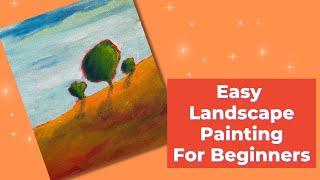 Easy Landscape Painting with the Acrylic Diva