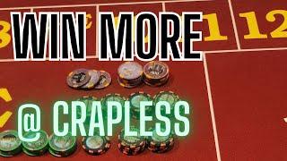 Won $8k+ at Venetian Crapless #craps #crapless #vegas #vegasdaytripper