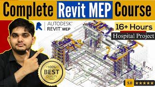 Complete REVIT MEP Tutorial for Beginners? Hospital Project