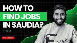 How to find job in Saudi Arabia?