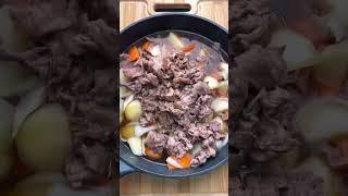 Japanese Meat and Potato Stew - Nikujaga