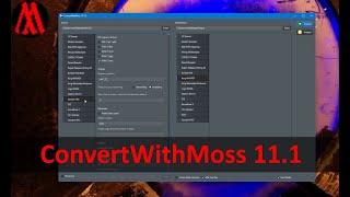 ConvertWithMoss 11.1 free multi-sample format converter: Bug Fixes, More Sample File Format sources