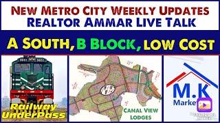 New Metro City Gujar Khan Latest Development Updates | Realtor Ammar Live