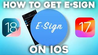 Tutorial How To Get Esign Signer On iOS Step by step | Fix Unable to verify app, unlimited signing!